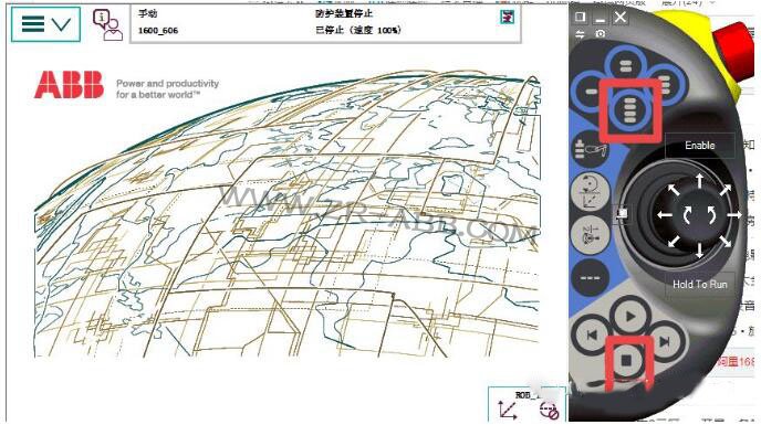 ABB�C(j��)����ʾ�̺���ĻУ��(zh��n)Ԕ��